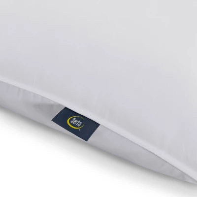 2pk Down Illusion Firm Bed Pillow - Serta 5 2pk Down Illusion Firm Bed Pillow - Serta - Image 3