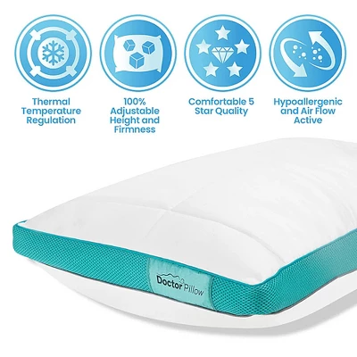 Dr. Pillow Rejuva-Rest Pillow, Green 6 Dr. Pillow Rejuva-Rest Pillow, Green - Image 4