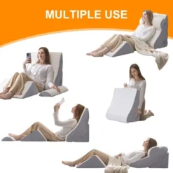 Dyonery 4pcs Orthopedic Bed Wedge Pillow Set -Comforters Store GUEST 0b9430cc c50b 469c afdd 8a32031313bd
