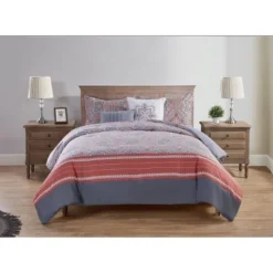 Allison Comforter Set Coral/Gray - VCNY -Comforters Store GUEST 0c511705 df47 4755 8901 8369e92eeb11