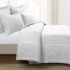 Drew Stripe Farmhouse Silver-Infused Antimicrobial Comforter Set - Lush Décor -Comforters Store GUEST 0eb7f084 dc1d 47a6 8482 40106da15644