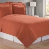 C&F Home 20" X 26" Terra Cotta Matelasse Standard Sham -Comforters Store GUEST 0f1df17a 9249 4486 b562 03cf3f76a775