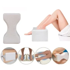 5 Star Super Deals Orthopedic Knee Memory Foam Pillow - Ergonomic Wedge & Lumbar Alignment For Side Sleepers - Washable Soft Cover -Comforters Store GUEST 10583a8a 6746 4616 a8ad 63b3bc193104