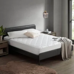 Sharper Image Cooling Touch Overfilled Microfiber Lightweight Deep Pocket Mattress Pad White -Comforters Store GUEST 12cf98d4 e788 40c0 89ce bbe429ae9586