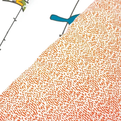 3pc Rowley Birds Cotton Duvet Cover Set - Lush Décor 5 3pc Rowley Birds Cotton Duvet Cover Set - Lush Décor - Image 3