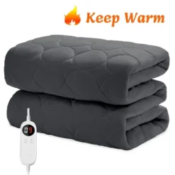 Hyleory Electric Heated Mattress Pad Ellipse Pattern Mattress Pad With Single Remote Control/Remote Dual Controls -Comforters Store GUEST 1a02bf12 c8c9 449f 8cb0 5474f5c9702a