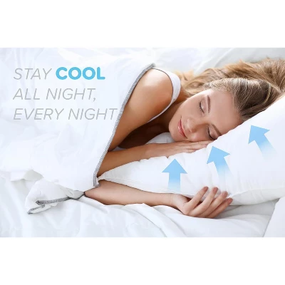 Aghana Digitals Hypoallergenic Down Alternative Bed Pillows Set Of 2, Standard Size 6 Aghana Digitals Hypoallergenic Down Alternative Bed Pillows Set Of 2, Standard Size - Image 4