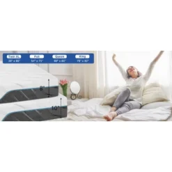 Dyonery 8/10 Inch Medium Extra Firm Mattress, - Extra Firm Dual Side Flippable Mattress For Back Pain -Comforters Store GUEST 1ce154d1 22e6 42b2 9b40 f44cb36bf4e8