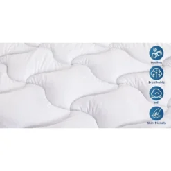 Dyonery 3" Full Size Dual Layer Memory Foam Mattress Egg Crate Firm Cooling Gel Memory Foam&Soft Pillow Top Mattress, Fits 8-21 Inches Deep Pocket 25 Dyonery 3" Full Size Dual Layer Memory Foam Mattress Egg Crate Firm Cooling Gel Memory Foam&Soft Pillow Top Mattress, Fits 8-21 Inches Deep Pocket -Comforters Store GUEST 1d928df5 732e 415b 962b 62c7631a9411
