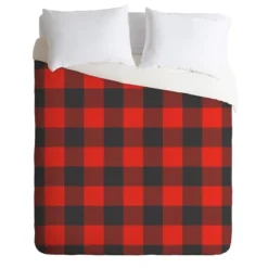 Zoe Wodarz Winter Cabin Plaid Duvet Cover -Comforters Store GUEST 1fee1e3f a342 4a03 9021 8176eddd5aeb