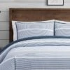 Niari Yarn Dye Stripe Duvet Set - Brooklyn Loom -Comforters Store GUEST 201ee463 3d38 4306 960d 9c6ef206ae80