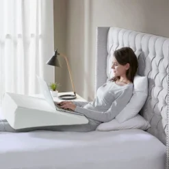 Kumasinova 24" Wedge Bed Pillows,Therapeutic Standard Pillow For Sleeping Support,OEKO-TEX Certified Memory Foam Pillows,White -Comforters Store GUEST 215e8cac 1cd3 4274 84b0 b00f2c4cc8b3