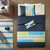 Navy Maverick Duvet Cover Set Full/Queen 4pc -Comforters Store GUEST 21da47bb 96dd 4d1b 9d33 4286b9f888a7