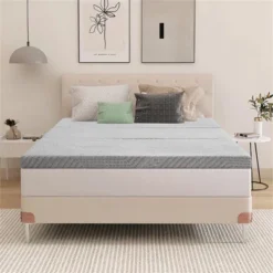 Dyonery 3 Inch Twin Size Folding Memory Foam Mattress, Fordable With Removable Cover Trifold Topper, For Guest, Dorm, Camping&Indoors, Gray -Comforters Store GUEST 26cbf99f 4ead 41c7 af5d 8a2fdab80d4a