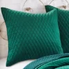 Velvet Emerald Green Euro Sham - Levtex Home -Comforters Store GUEST 2af566b3 31dc 484c 89f7 ee7ff310229f