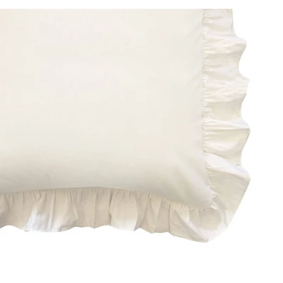 2pk Standard Ruffled Pillow Sham - Fresh Ideas 5 2pk Standard Ruffled Pillow Sham - Fresh Ideas - Image 3