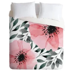 Marta Barragan Camarasa Big Flowers Duvet Cover & Sham Set - Deny Designs -Comforters Store GUEST 2c8818ca abdb 4e3e bd1b 14e476149668