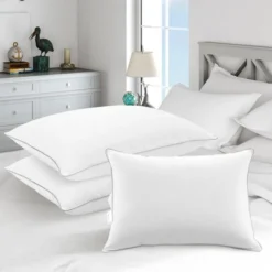 Cheer Collection Set Of 4 Standard Size Down Alternative Pillows (20" X 28") 9 Cheer Collection Set Of 4 Standard Size Down Alternative Pillows (20" X 28") -Comforters Store GUEST 2f107b83 fd1d 4186 9231 87ec430d6d1c