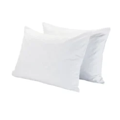 Vibe Embossed Gel-Infused Memory Foam Cluster Pillow, 2 Pack, Standard (20” X 26”)