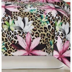 Christian Siriano 3pc Tahiti Floral Duvet Cover Set Brown/Pink -Comforters Store GUEST 318f141b 1344 43ae acd7 56cb0c2cdffb