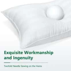 FAPO Bed Pillows Queen Size 2 Pack Soft Down Alternative Microfiber Pillows For Sleeping -Comforters Store GUEST 34b05cc9 1406 497c b172 7fd88749a64e