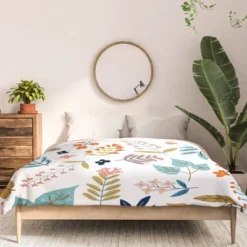 83 Oranges Botanical Harmony 100% Cotton Comforter Set - Deny Designs -Comforters Store GUEST 3749afd0 f0c1 4407 a2a1 2938b7de8957