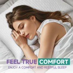 FAPO Adjustable Pillows Queen Size Set Of 2 - Cooling Shredded Memory Foam Pillow For Sleeping, Bed Pillows For Sleepers,Washable Cover -Comforters Store GUEST 375a041c ad62 432e 8bf9 641d4380ff84