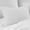 Pom Pom White Standard Sham - Levtex Home -Comforters Store GUEST 3b3ea6e0 81a3 40db aeb1 b2281158f02d