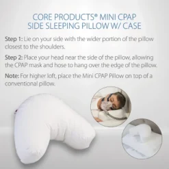 Core Products Mini Edge CPAP Pillow, With Case -Comforters Store GUEST 3ebca58f c564 4ad4 a64a 77992a430c16