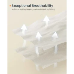 SONGMICS HOME Bed Pillows Standard Size Set Of 2, Down Alternative Hotel Pillow, 20 X 26 Inches, Cloud White 9 SONGMICS HOME Bed Pillows Standard Size Set Of 2, Down Alternative Hotel Pillow, 20 X 26 Inches, Cloud White -Comforters Store GUEST 407f808d 05c2 471f 92a3 4566ee9dc9fa