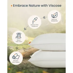 SONGMICS HOME Bed Pillows Standard Size Set Of 2, Down Alternative Hotel Pillow, 20 X 26 Inches, Cloud White 8 SONGMICS HOME Bed Pillows Standard Size Set Of 2, Down Alternative Hotel Pillow, 20 X 26 Inches, Cloud White -Comforters Store GUEST 45877f0c ab1a 4fb7 8587 36e7ceb1ee57