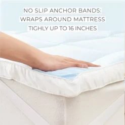 Cooling Ultra Loft Down Alternative Mattress Pad Topper - Isla Jade -Comforters Store GUEST 47b10d2b f71f 427e 945f ddd2009d5340