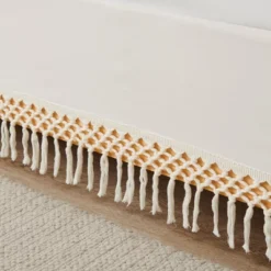 Sweet Jojo Designs Dust Ruffle Queen Bed Skirt Boho Fringe Macrame Ivory 8 Sweet Jojo Designs Dust Ruffle Queen Bed Skirt Boho Fringe Macrame Ivory -Comforters Store GUEST 47de9850 5fd1 4e92 be74 473b372bc6cd