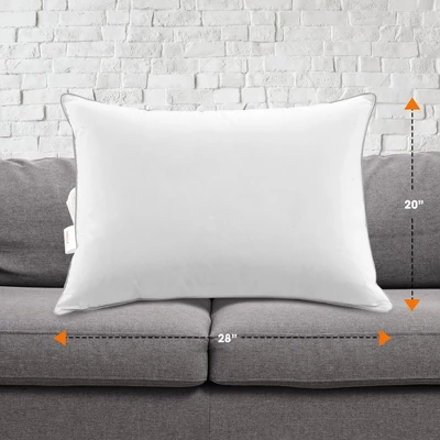 Cheer Collection Set Of 4 Standard Size Down Alternative Pillows (20" X 28") 4 Cheer Collection Set Of 4 Standard Size Down Alternative Pillows (20" X 28") - Image 2