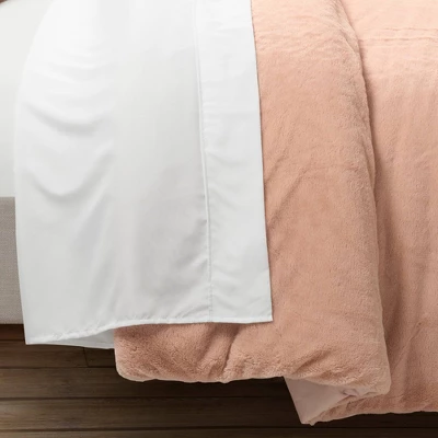 Lush Décor Modern Ultra Soft Faux Fur Light Weight All Season Comforter Bedding Set 7 Lush Décor Modern Ultra Soft Faux Fur Light Weight All Season Comforter Bedding Set - Image 5