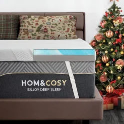 Dyonery 3 Inch Extra Firm Memory Foam Mattress Topper Twin Size Bed Topper With Silk Cover, Premium Cooling Gel -Comforters Store GUEST 58965b57 ef06 4e0e 9206 208a3c18fb05