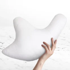 Cheer Collection Shoulder Support Pillow With Washable Cover - White -Comforters Store GUEST 5ddea174 d75f 49d1 8f86 6006c901d1b4