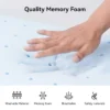 Premium Pillow With 30-Density Blue Gel Particles And Slow-Rebound Bread-Shaped Foam With Punched Design And Dual Fabric 2 Premium Pillow With 30-Density Blue Gel Particles And Slow-Rebound Bread-Shaped Foam With Punched Design And Dual Fabric -Comforters Store GUEST 620e9e85 663e 43ca a4a4 c64689e5631e