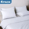 Itopfox Standard Size Pillows Set Of 4 - Cooling Supportive Hotel Pillows With Premium Soft Down Alternative Fill For Side Stomach And Back Sleepers -Comforters Store GUEST 63486c1c d450 4baf b92e 89b54c62dab6