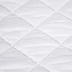 Serta Twin Power Clean Triple Action Waterproof Mattress Pad Moisture Wicking Protection: Hypoallergenic, Fits 18" Depth -Comforters Store GUEST 67e73a4a 9535 4beb af5a da7699dee950