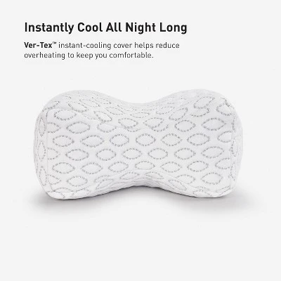 Bedgear Cooling Knee Medium Pillow: Memory Foam & Polyester Fiber, Moisture-Wicking, Machine Washable Cover 5 Bedgear Cooling Knee Medium Pillow: Memory Foam & Polyester Fiber, Moisture-Wicking, Machine Washable Cover - Image 3