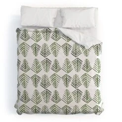 Deny Designs Angela Minca Pine Trees Duvet Cover Set Green 7 Deny Designs Angela Minca Pine Trees Duvet Cover Set Green -Comforters Store GUEST 69b4b758 330d 4d1b acd4 a2141cad34f8