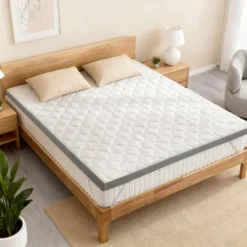 Dyonery 3 Inch Extra Firm Mattress Topper, High-Density Foam Bed Pad With Removable Cover, Pain Relief, CertiPUR-US Certified, -Comforters Store GUEST 6fa2e458 a32d 4307 a7b8 6222ae92dcfb