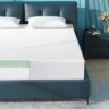 Dyonery 8 Inch Twin Size Extra Firm Memory Foam Mattresses With Tencel Cover, Premier Cooling Green Tea/Gel Bed Mattresses In Box, 75'' X 39'' -Comforters Store GUEST 728d953f d662 4955 aa54 64594f9ad583