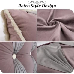 MaseiKar Headboard Wedge Pillow Bed Wedge Pillow For Headboard Bolster For Bed Back Pillows For Sitting In Bed With Removable Velvet Cover,153x50x24cm -Comforters Store GUEST 76909606 3c89 45b7 aa4b 7504cc6767d7