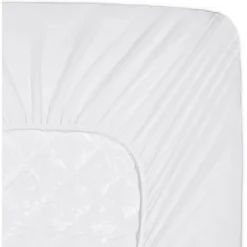 Serta Twin Power Clean Triple Action Waterproof Mattress Pad Moisture Wicking Protection: Hypoallergenic, Fits 18" Depth -Comforters Store GUEST 7b1d29c1 7750 4f23 9b1b 90e38c235054 1