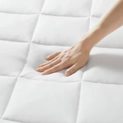 Sharper Image Cooling Touch Overfilled Microfiber Lightweight Deep Pocket Mattress Pad White -Comforters Store GUEST 7c445171 9068 427c 8567 b8595f33d759