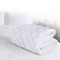 Cheer Collection Quilted Mattress Pad With 15" Deep Fitted Skirt -Comforters Store GUEST 834580ef e1a5 438c 88a8 04dc3067b52d