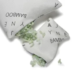 Ella Jayne Shredded Bamboo Memory Foam Pillow, Adjustable Density, With Extra Fill And Carry Pouch - Standard/Queen -Comforters Store GUEST 84fc9ff2 8c61 4435 99de 3ca884fe3f4e