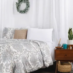 Southshore Fine Living Serenity 300 Thread-Count 100% Cotton Sateen Duvet Cover Set With Shams -Comforters Store GUEST 8805a00f e5e7 4008 afce ddfe0a4978c5